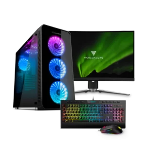 DESKTOP-GAMING VANGUARD PC - R90085 AMD AM5 RYZEN 9 9950X 32GB RAM DDR5 2TB SSD 3TB HDD NVIDIA GEFORCE RTX 5080