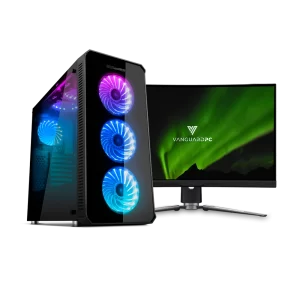 DESKTOP-GAMING VANGUARD PC - R90079 AMD AM5 RYZEN 9 9950X 32GB RAM DDR5 2TB SSD 3TB HDD NVIDIA GEFORCE RTX 5080